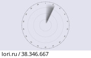 Animation - ray running on the screen of the sea radar. Стоковая анимация, аниматор Chudakov_Ivan / Фотобанк Лори