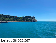 Мыс Плака, поселок Утес, Крым (2022 год). Стоковое фото, фотограф Мария Кылосова / Фотобанк Лори
