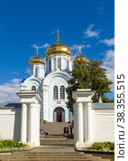Владимирский собор Задонского монастыря (2015 год). Редакционное фото, фотограф Алексей Голубенко / Фотобанк Лори
