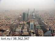 Riyadh, Saudi Arabia - 14 Mar 2020: The view of downtown Riyadh, Saudi Arabia. Редакционное фото, фотограф Сергей Стрелков / Фотобанк Лори