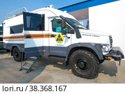 Аварийно-спасательный автомобиль "Форвард-385425" на международном военно-техническом форуме "Армия-2022" Редакционное фото, фотограф Виктор Карасев / Фотобанк Лори