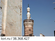 The vintage mosque in Al-balad district, Jeddah, Saudi Arabia (2020 год). Стоковое фото, фотограф Сергей Стрелков / Фотобанк Лори