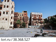 The vintage house in Al-balad district, Jeddah, Saudi Arabia (2020 год). Стоковое фото, фотограф Сергей Стрелков / Фотобанк Лори