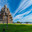 View of the wooden Church of the Transfiguration of the Lord from the side of the cemetery (2021 год). Редакционное фото, фотограф Михаил Аккуратoв / Фотобанк Лори