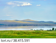 Lake Shira in Khakassia. Стоковое фото, фотограф ArhSib / Фотобанк Лори