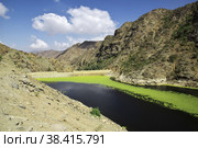 Wadi Sara in mountains, Yemen (2013 год). Стоковое фото, фотограф Сергей Стрелков / Фотобанк Лори