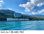 Санаторий "Ай-Даниль", поселок Даниловка, Крым (2022 год). Редакционное фото, фотограф Мария Кылосова / Фотобанк Лори