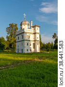 Скит патриарха Никона. Истра, Московская область (2022 год). Стоковое фото, фотограф Александр Щепин / Фотобанк Лори