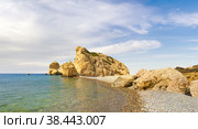 Bay of Aphrodite. Paphos, Cyprus (2015 год). Стоковое фото, фотограф Belikart / Фотобанк Лори