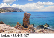 Bay of Aphrodite. Paphos, Cyprus (2015 год). Стоковое фото, фотограф Belikart / Фотобанк Лори