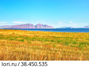 The bank of the Yenisei River near Abakan. Стоковое фото, фотограф ArhSib / Фотобанк Лори