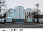 Дача Вургафта (Голубая дача). Санкт-Петербург (2013 год). Редакционное фото, фотограф Александр Щепин / Фотобанк Лори