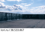 A fragment of the roof of a new building. Стоковое фото, фотограф Siarhei Starastau / Фотобанк Лори