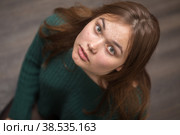 woman pimple skin. Стоковое фото, фотограф Lekcej / Фотобанк Лори