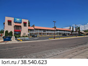 Paige, United States - 08 Jul 2017: The motel in Paige city of Arizona, USA. Редакционное фото, фотограф Сергей Стрелков / Фотобанк Лори