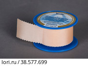 Товары для медицинского использования. Лейкопластырь. Products for medical use. A Band-Aid. Стоковое фото, фотограф Алексей Смышляев / Фотобанк Лори