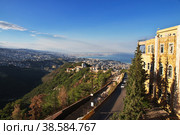 The view of Jounieh, Lebanon (2017 год). Стоковое фото, фотограф Сергей Стрелков / Фотобанк Лори