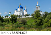 Россия. Владимирская область, Боголюбово. Боголюбский монастырь. Православная архитектура. Bogolyubovo. Bogolyubsky monastery. Orthodox architecture (2020 год). Стоковое фото, фотограф Алексей Смышляев / Фотобанк Лори