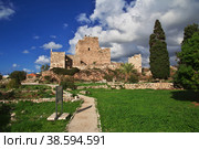 Ancient roman ruins in Byblos, Lebanon (2018 год). Стоковое фото, фотограф Сергей Стрелков / Фотобанк Лори