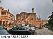 Batroun, Lebanon - 04 Jan 2018. The church in Batroun, Lebanon. Редакционное фото, фотограф Сергей Стрелков / Фотобанк Лори