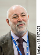 Russia. Saint-Petersburg. XX St. Petersburg International Economic Forum (SPIEF). Chairman of the Board of Directors of the Renova Group of Companies, President of the Skolkovo Foundation Viktor Vekselberg. Россия. Санкт-Петербург. XX Петербургский Международный экономический форум (ПМЭФ). Председатель совета директоров Группы компаний Ренова, президент Фонда Сколково Виктор Вексельберг. (2016 год). Редакционное фото, фотограф Алексей Смышляев / Фотобанк Лори