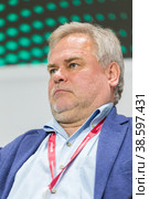 Russia. Saint-Petersburg. XXIII St. Petersburg International Economic Forum 2019. SPIEF 2019 participants. Evgeny Kaspersky, Russian programmer, owner of Kaspersky Lab. Россия. Санкт-Петербург. XXIII Петербургский международный экономический форум 2019. Участники ПМЭФ-2019. Евгений Касперский, российский программист, владелец Лаборатория Касперского. Редакционное фото, фотограф Алексей Смышляев / Фотобанк Лори