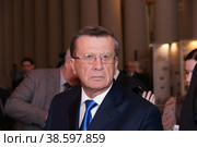 Россия. Санкт-Петербург. Первый заместитель председателя Правительства РФ Виктор Зубков. Russia. Saint-Petersburg. First Deputy Prime Minister of the Russian Federation Viktor Zubkov. (2011 год). Редакционное фото, фотограф Алексей Смышляев / Фотобанк Лори