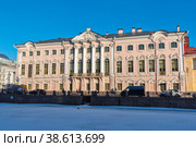 Строгановский дворец. Санкт-Петербург (2019 год). Редакционное фото, фотограф Александр Щепин / Фотобанк Лори