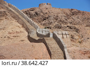 Ranikot Fort, Great Wall of Sindh, vinatge ruins in Pakistan (2021 год). Стоковое фото, фотограф Сергей Стрелков / Фотобанк Лори