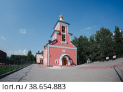 Церковь Александра Невского, город Видное. Стоковое фото, фотограф Олег Смагин / Фотобанк Лори