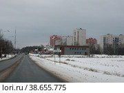 Рублёво Успенское шоссе Горки-10 (2023 год). Редакционное фото, фотограф Дмитрий Неумоин / Фотобанк Лори