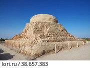 Mohenjo daro ruins close Indus river in Larkana district, Sindh, Pakistan (2021 год). Стоковое фото, фотограф Сергей Стрелков / Фотобанк Лори