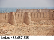 Kot Diji Fort, Fortress Ahmadabad in Khairpur District, Pakistan (2021 год). Стоковое фото, фотограф Сергей Стрелков / Фотобанк Лори