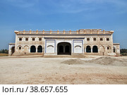 Sheesh Mahal, Shahi Palace of Kotdiji close Kot Diji Fort in Khairpur District, Pakistan (2021 год). Стоковое фото, фотограф Сергей Стрелков / Фотобанк Лори