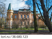 Особняк В. Н. Яковенко. Каменный остров. Санкт-Петербург (2015 год). Стоковое фото, фотограф Александр Щепин / Фотобанк Лори