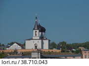 Церковь Архангела Михаила в Бирске, Башкортостан. Стоковое фото, фотограф Василий Быстрицкий / Фотобанк Лори
