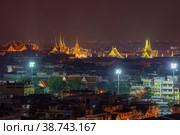 Пейзаж вечернего Бангкока (2016 год). Редакционное фото, фотограф Виктор Карасев / Фотобанк Лори
