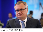 Андрей Костин. Председатель правления ПАО "Банк ВТБ". (2018 год). Редакционное фото, фотограф Александр Тарасенков / Фотобанк Лори