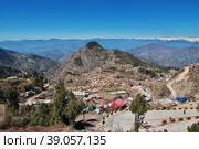 Nature in Malam Jabba close Hindu Kush mountains of Himalayas, Pakistan (2021 год). Стоковое фото, фотограф Сергей Стрелков / Фотобанк Лори