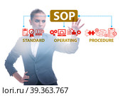 Concept of standard operating procedure. Стоковое фото, фотограф Elnur / Фотобанк Лори