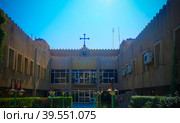 Exterior view to Assyrian Church, baghdad, Iraq (2011 год). Стоковое фото, фотограф Сергей Майоров / Фотобанк Лори