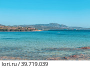 Beach in Costa Smeralda. Стоковое фото, фотограф Татьяна  Бральнина / Фотобанк Лори