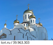 Церковь Троицы Живоначальной. Город Реутов. Московская область (2012 год). Стоковое фото, фотограф lana1501 / Фотобанк Лори