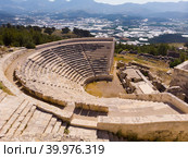 Remains of theater in Rhodiapolis, Turkey. Стоковое фото, фотограф Яков Филимонов / Фотобанк Лори