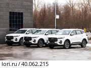 Chery Tiggo 7 Pro (2023 год). Редакционное фото, фотограф Art Konovalov / Фотобанк Лори