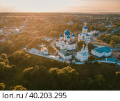 Боголюбский женский монастырь (2022 год). Редакционное фото, фотограф Андрей Бойков / Фотобанк Лори