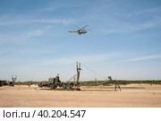 Assemblage of the mechanized bridge from TMM set (2019 год). Редакционное фото, фотограф Сергей Буторин / Фотобанк Лори