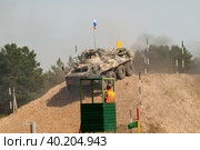 Amphibious armoured carrier with chinese crew (2019 год). Редакционное фото, фотограф Сергей Буторин / Фотобанк Лори