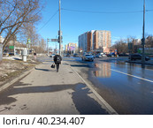 Щелковское шоссе. Район Гольяново. Город Москва (2023 год). Редакционное фото, фотограф lana1501 / Фотобанк Лори