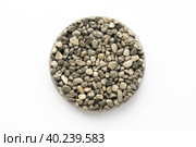 sample of stone chips, pavements for footpaths and sidewalks. Стоковое фото, фотограф Скрипачев Антон / Фотобанк Лори